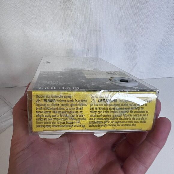 2 Pack NEW Ashland Fiber Optic String Lights Warm White 4.5FT-10 Lights EACH - Picture 6 of 9